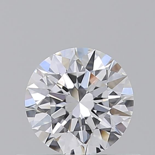 0.52 carat D-VVS1 Excellent cut Natūralus Round Deimantas (1)