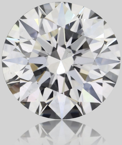 0.71 carat G-SI1 Excellent cut Natūralus Round Deimantas (1)