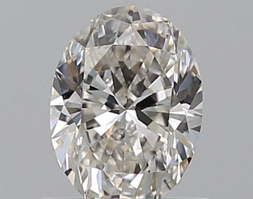 0.6 carat G-VVS1 Natūralus Oval Deimantas (1)