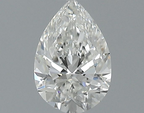 0.5 carat G-VS1 Natūralus Pear Deimantas (1)