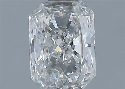 0.52 carat H-SI1 Natūralus Radiant Deimantas (1)