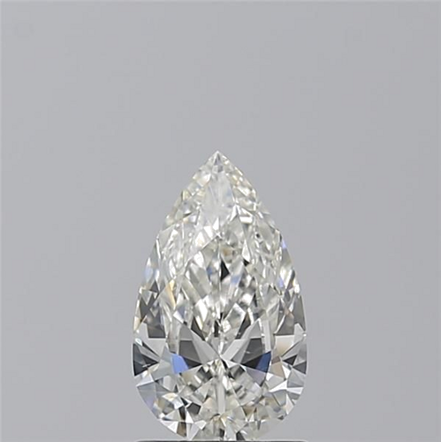 1.01 carat H-SI1 Natūralus Pear Deimantas (1)