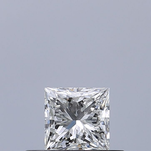0.32 carat F-VVS1 Natūralus Princess Deimantas (1)