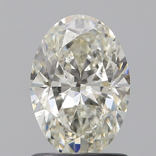 1.06 carat J-SI2 Natūralus Oval Deimantas (1)