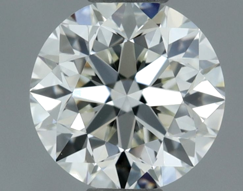 0.5 carat J-VVS2 Very Good cut Natūralus Round Deimantas (1)