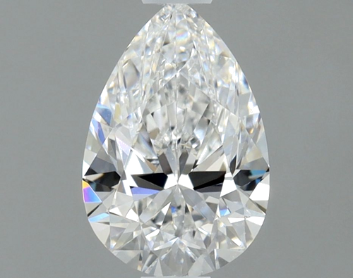 0.65 carat E-SI1 Natūralus Pear Deimantas (1)