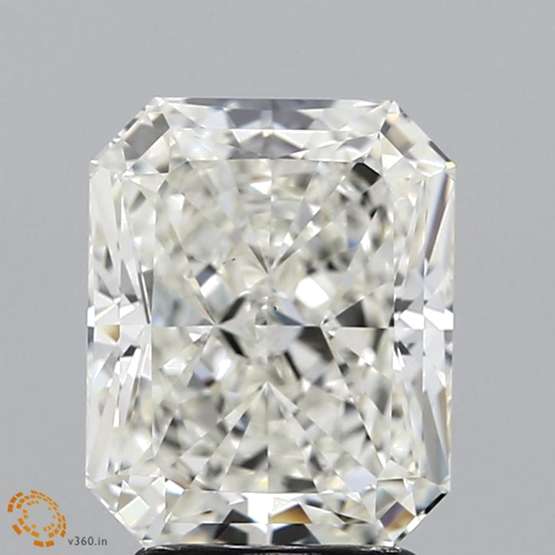 3.02 carat J-VS1 Natūralus Radiant Deimantas (1)