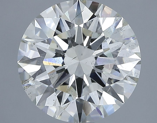 3.52 carat J-SI2 Excellent cut Natūralus Round Deimantas (1)