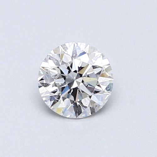 0.51 carat E-SI2 Excellent cut Natūralus Round Deimantas (1)