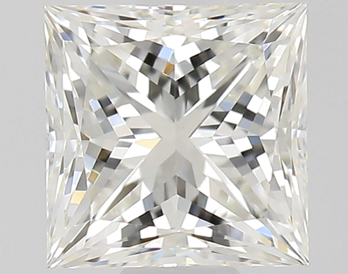 0.6 carat J-VVS2 Natūralus Princess Deimantas (1)