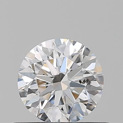 0.51 carat F-SI2 Excellent cut Natūralus Round Deimantas (1)