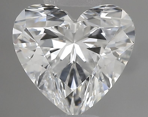 0.52 carat F-VS1 Natūralus Heart Deimantas (1)