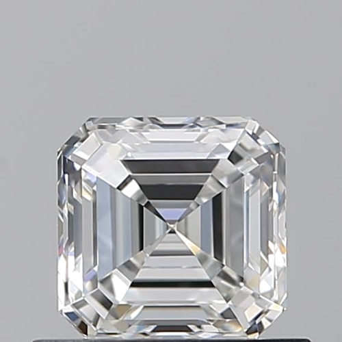 0.7 carat F-VVS1 Natūralus Asscher Deimantas (1)