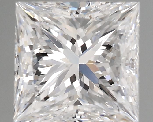 0.7 carat D-VS1 Natūralus Princess Deimantas (1)