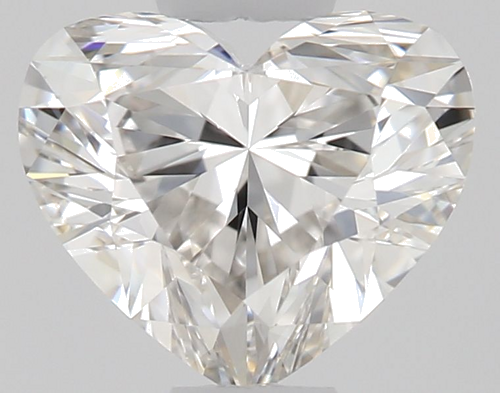 0.51 carat H-VVS2 Natūralus Heart Deimantas (1)