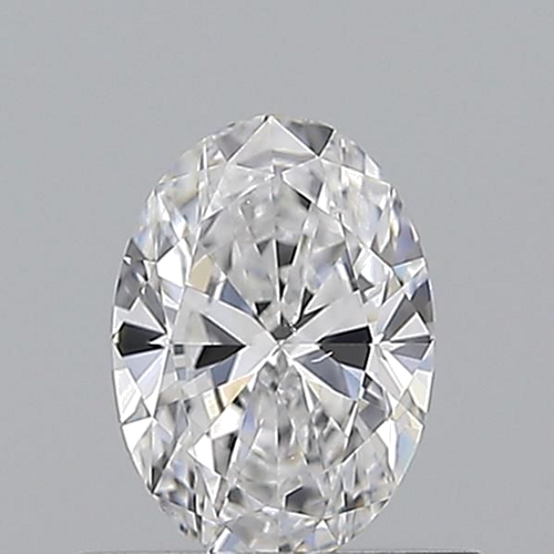 0.5 carat D-VS2 Natūralus Oval Deimantas (1)