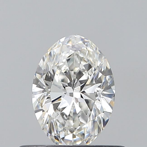 0.5 carat G-VVS2 Natūralus Oval Deimantas (1)