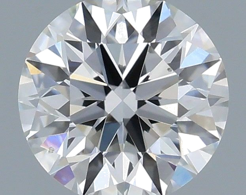 0.45 carat F-SI1 Excellent cut Natūralus Round Deimantas (1)