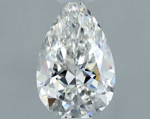0.4 carat H-VVS2 Natūralus Pear Deimantas (1)