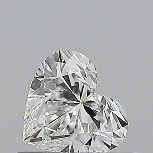 0.5 carat F-VS2 Natūralus Heart Deimantas (1)