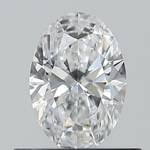 0.5 carat D-VS1 Natūralus Oval Deimantas (1)