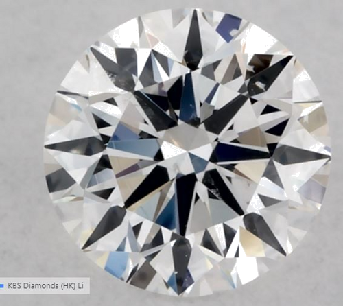 0.3 carat E-SI2 Excellent cut Natūralus Round Deimantas (1)