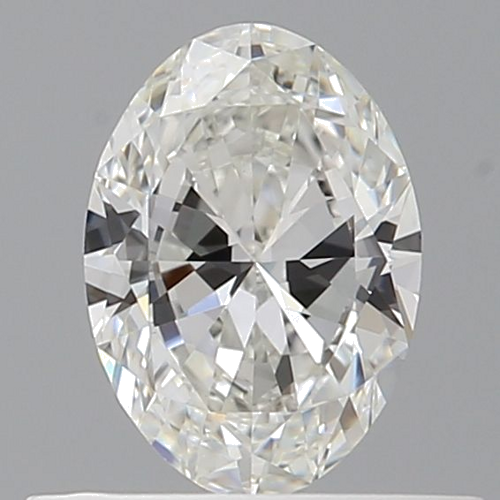 0.5 carat G-VVS2 Natūralus Oval Deimantas (1)