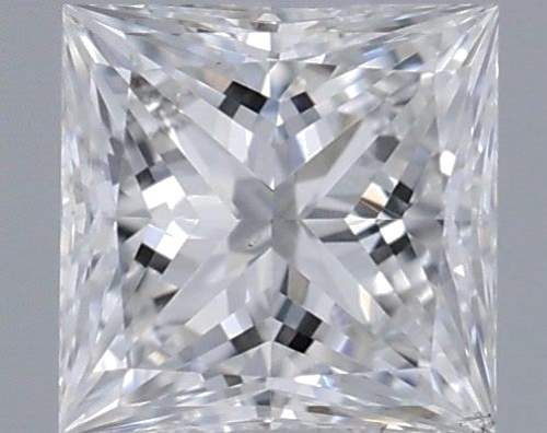 0.32 carat D-VS2 Natūralus Princess Deimantas (1)