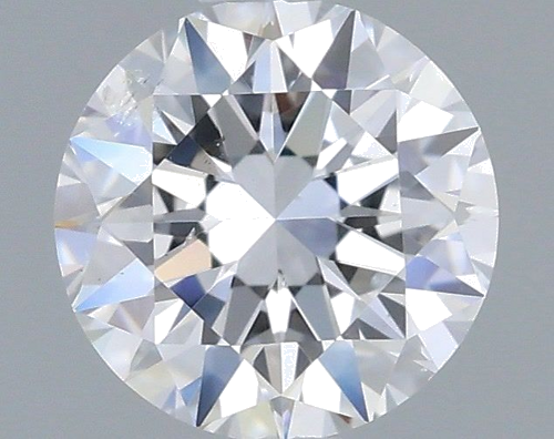 0.6 carat D-SI2 Excellent cut Natūralus Round Deimantas (1)