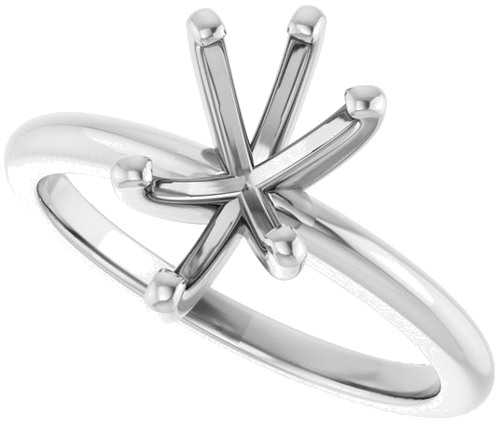 Sužadėtuvių Žiedas „Solitaire“ 750 Baltojo Aukso Pear Shape 10mm x 7mm (5)