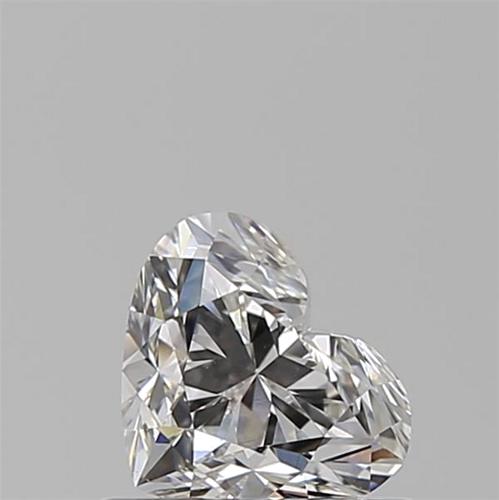 0.7 carat F-VS2 Natūralus Heart Deimantas (1)