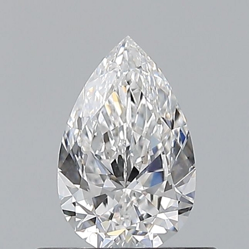 0.5 carat E-VS2 Natūralus Pear Deimantas (1)