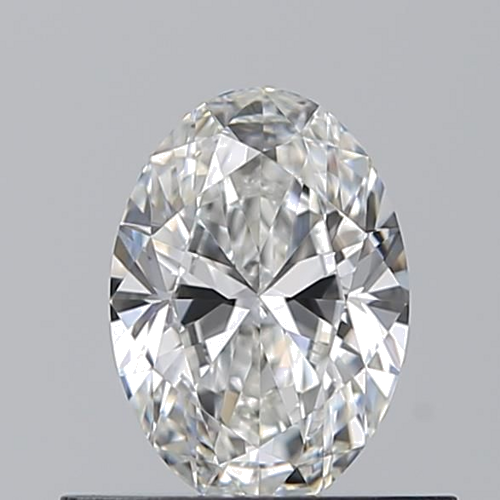 0.51 carat F-VVS1 Natūralus Oval Deimantas (1)