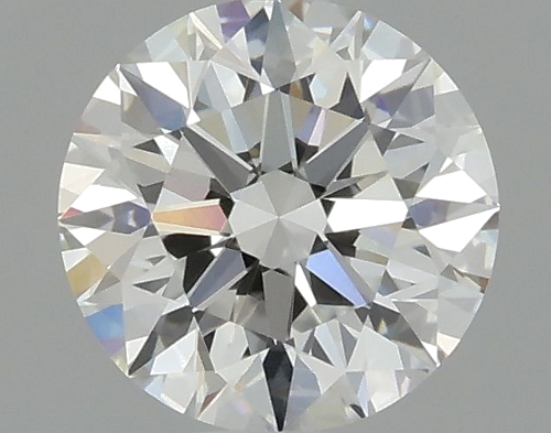 0.55 carat F-VVS2 Excellent cut Natūralus Round Deimantas (1)