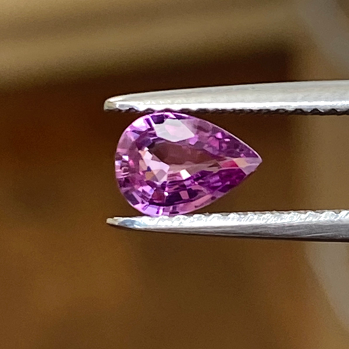 0.74 carat PINK Pear Safyras (1)