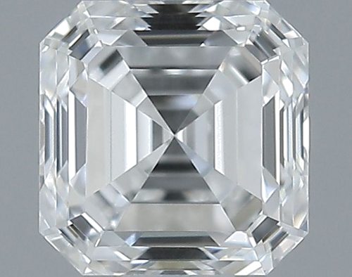 0.5 carat F-VVS1 Natūralus Asscher Deimantas (1)