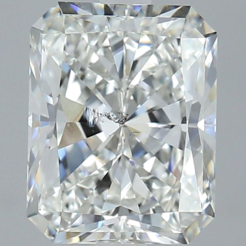 2.02 carat H-SI2 Natūralus Radiant Deimantas (1)