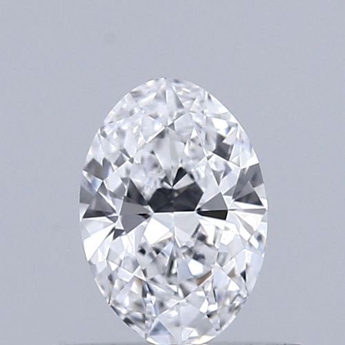 0.45 carat D-VVS1 Natūralus Oval Deimantas (1)