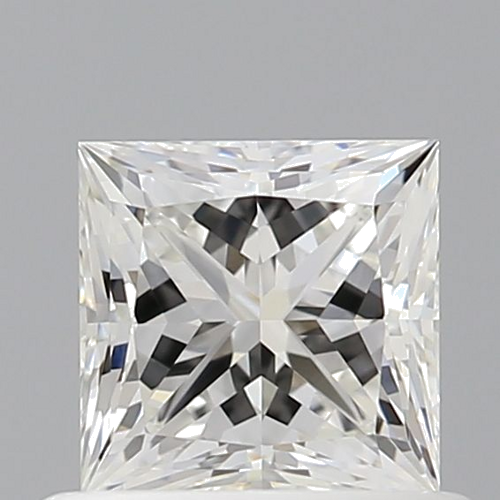 0.61 carat G-IF Natūralus Princess Deimantas (1)