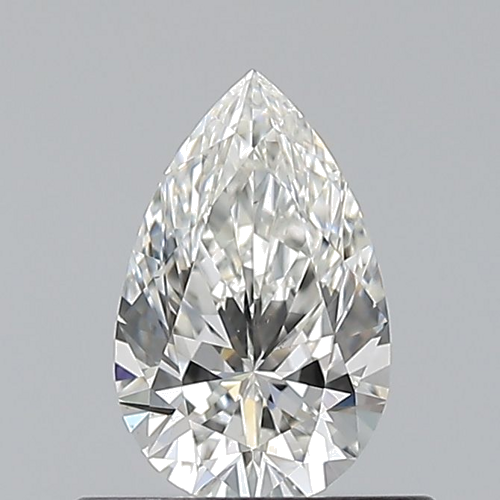 0.51 carat H-VS2 Natūralus Pear Deimantas (1)