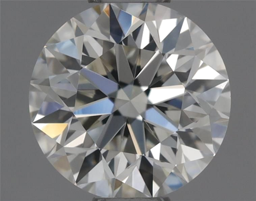 0.51 carat J-VVS1 Very Good cut Natūralus Round Deimantas (1)