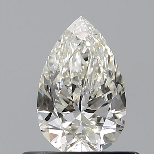 0.52 carat J-SI1 Natūralus Pear Deimantas (1)