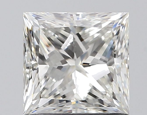 1.02 carat H-IF Natūralus Princess Deimantas (1)