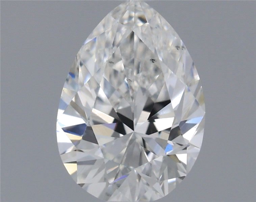 0.67 carat E-SI1 Natūralus Pear Deimantas (1)
