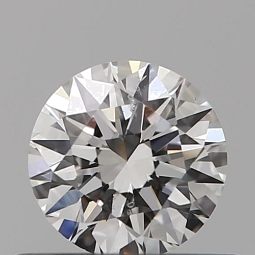0.39 carat F-SI2 Excellent cut Natūralus Round Deimantas (1)
