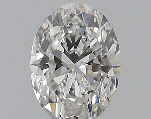 0.41 carat E-SI1 Natūralus Oval Deimantas (1)