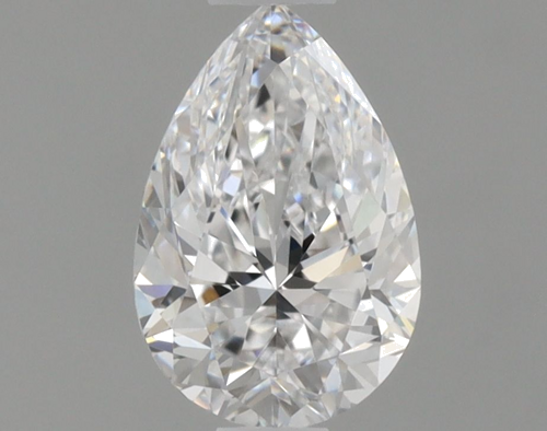 0.6 carat D-IF Natūralus Pear Deimantas (1)