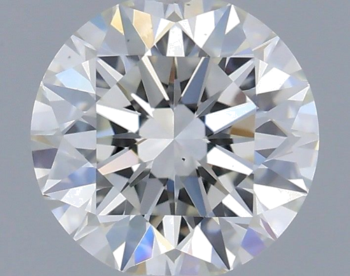 0.53 carat I-SI1 Excellent cut Natūralus Round Deimantas (1)