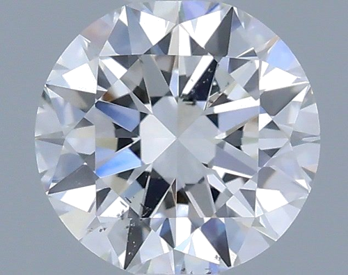0.5 carat E-SI1 Excellent cut Natūralus Round Deimantas (1)