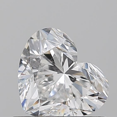 0.71 carat E-SI2 Natūralus Heart Deimantas (1)